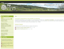 Tablet Screenshot of forestsat.teledetection.fr